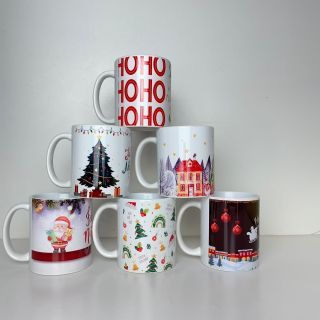 Canecas Natal - Kit c/6 und